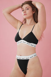 High Cut Thong