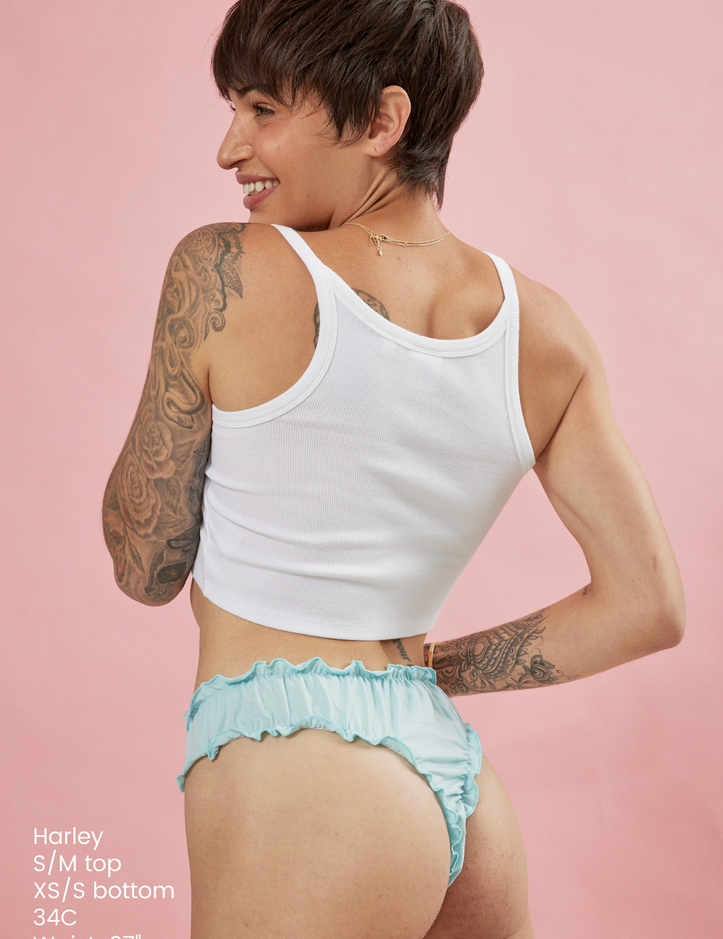 Ruffle Cheeky