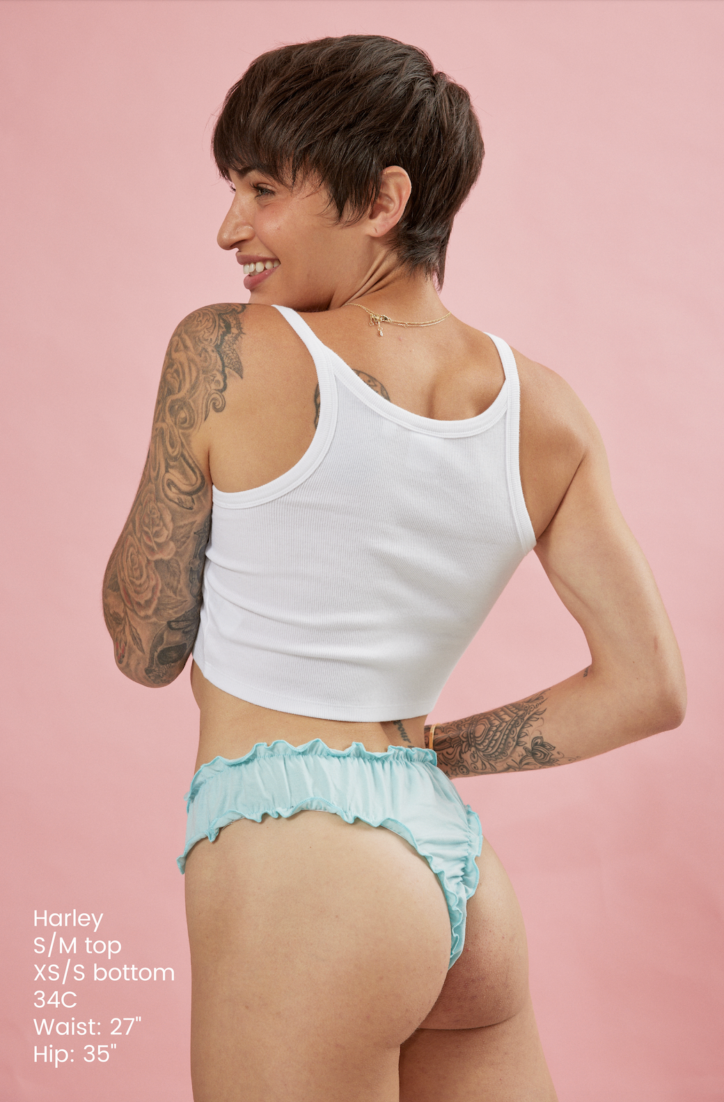 Ruffle Cheeky