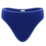 Mid-Rise Thong - Blueberry