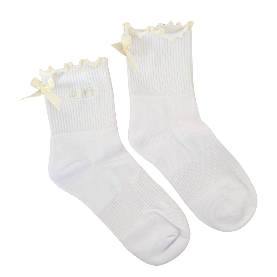 Ruffle Trim Sock