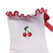 Ruffle Pilates Grip Sock