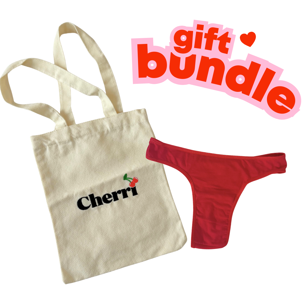 Thong + Mini Tote Gift Bundle