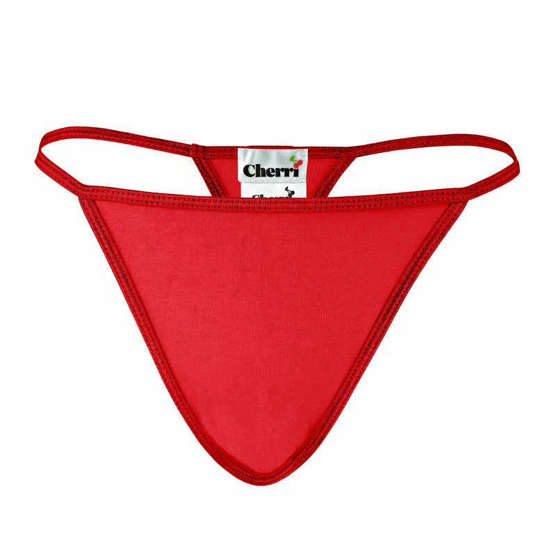 HOM Plumes G-String Red 