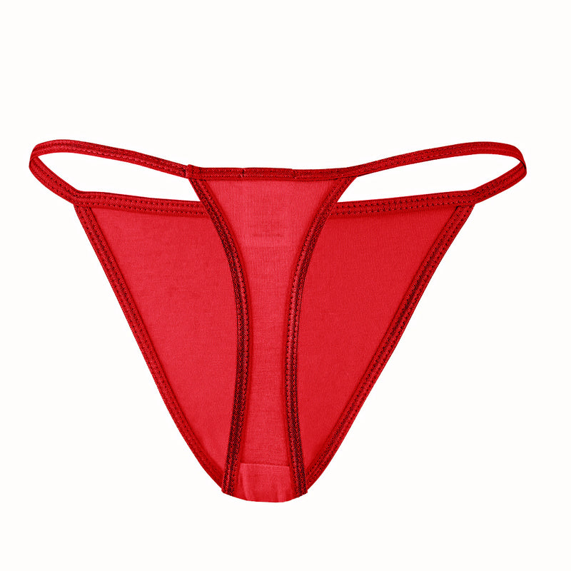 HOM Plume G-string Red Size S (4) Color Red